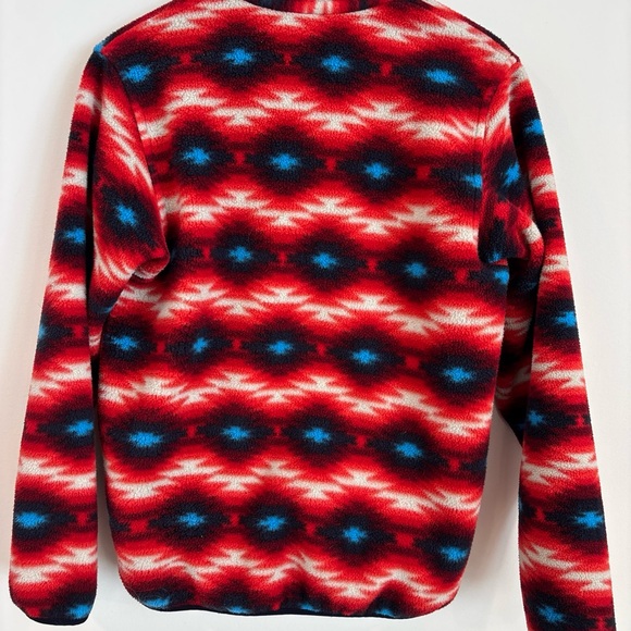 Patagonia Vintage Synchilla Wild Dessert pullover snap T fleece swearshit size M - Picture 7 of 9